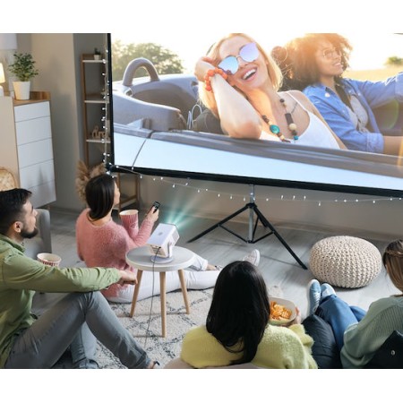 HP MC400 Projector LCD HD Λάμπας LED με Ενσωματωμένα Ηχεία