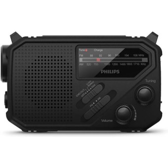 Philips TAR1609/00 Επιτραπέζιο Ραδιόφωνο Μαύρο