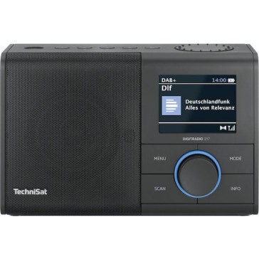 Technisat DigitRadio 217 Φορητό Ραδιόφωνο Ρεύματος / Μπαταρίας DAB+ με Bluetooth Μαύρο