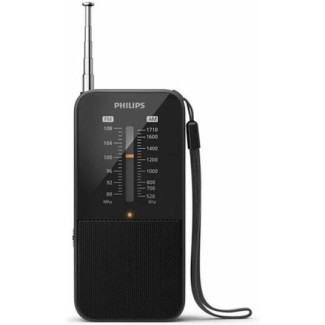 Philips Tar1509 Ραδιοφωνάκι Μπαταρίας Μαύρο