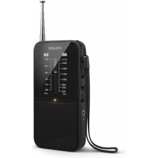 Philips Tar1509 Ραδιοφωνάκι Μπαταρίας Μαύρο