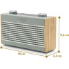 Roberts Rambler Uno Επιτραπέζιο Ραδιόφωνο Ρεύματος DAB+ με Bluetooth Duck Egg Blue