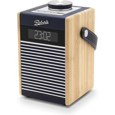 Roberts Rambler Midi Φορητό Ραδιόφωνο Επαναφορτιζόμενο DAB+ με Bluetooth Navy Blue