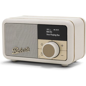 Roberts Revival Petite 2 Φορητό Ραδιόφωνο Επαναφορτιζόμενο DAB+ με Bluetooth Cream