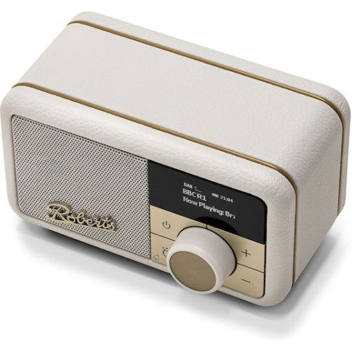 Roberts Revival Petite 2 Φορητό Ραδιόφωνο Επαναφορτιζόμενο DAB+ με Bluetooth Cream