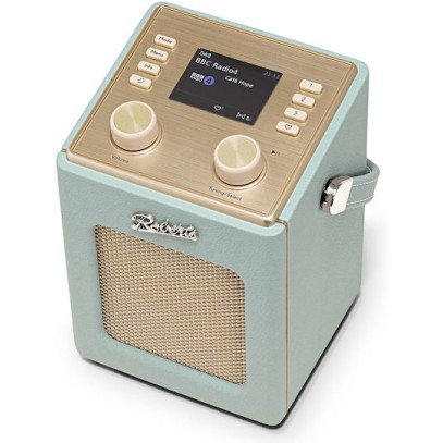 Roberts Revival Mini 2 Φορητό Ραδιόφωνο Ρεύματος / Μπαταρίας DAB+ με Bluetooth Duck Egg Blue