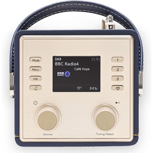 Roberts Revival Mini 2 Φορητό Ραδιόφωνο Ρεύματος / Μπαταρίας DAB+ με Bluetooth Midnight Blue