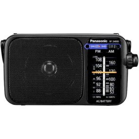 Panasonic RF-2400DEG-K Φορητό Ραδιόφωνο Ρεύματος / Μπαταρίας Μαύρο