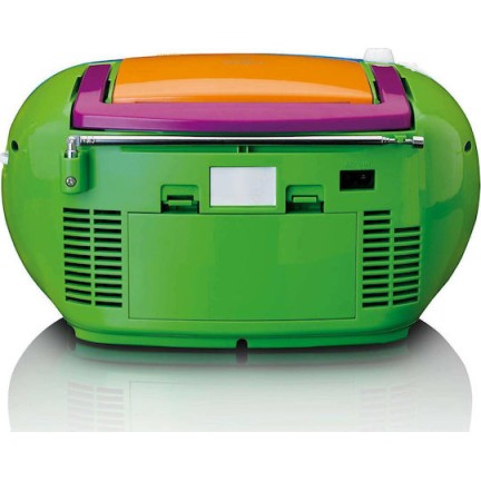 Lenco SCD-971 Φορητό Ηχοσύστημα με CD / Κασετόφωνο / Ραδιόφωνο Πολύχρωμο