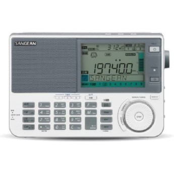 Sangean ATS-909X2 Φορητό Ραδιόφωνο Επαναφορτιζόμενο Λευκό