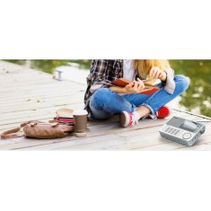 Sangean ATS-909X2 Φορητό Ραδιόφωνο Επαναφορτιζόμενο Λευκό
