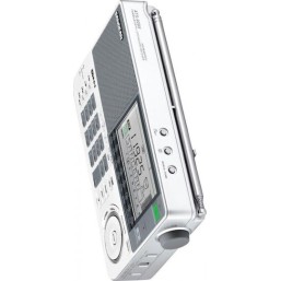 Sangean ATS-909X2 Φορητό Ραδιόφωνο Επαναφορτιζόμενο Λευκό
