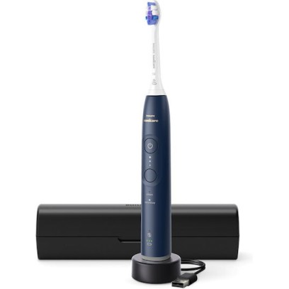 Philips Sonicare Protectiveclean Ηλεκτρική Οδοντόβουρτσα με Αισθητήρα Πίεσης και Θήκη Ταξιδίου Μπλε