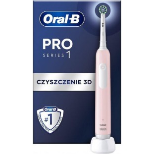 Oral-B Pro Series 1 Ηλεκτρική Οδοντόβουρτσα με Αισθητήρα Πίεσης Ροζ