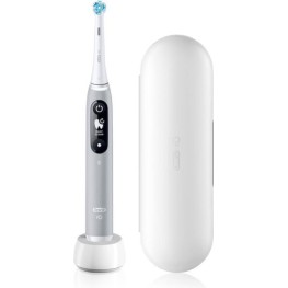 Oral-B iO Series 6 Ηλεκτρική Οδοντόβουρτσα με Αισθητήρα Πίεσης και Θήκη Ταξιδίου Grey Opal