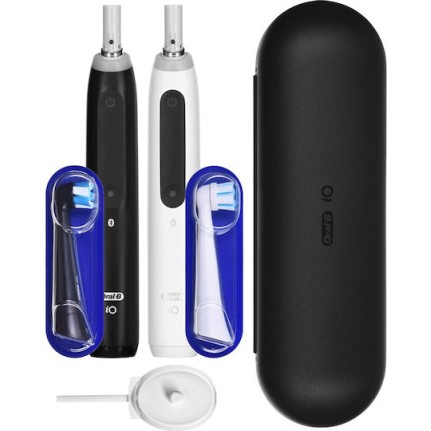 Oral-B iO Series 5 Ηλεκτρική Οδοντόβουρτσα με Αισθητήρα Πίεσης και Θήκη Ταξιδίου