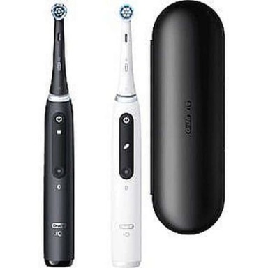 Oral-B iO Series 5 Ηλεκτρική Οδοντόβουρτσα με Αισθητήρα Πίεσης και Θήκη Ταξιδίου