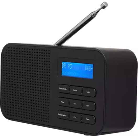 Denver DAB-42 Φορητό Ραδιόφωνο Ρεύματος / Μπαταρίας DAB+ Μαύρο