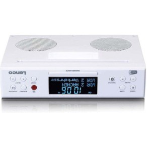 Lenco KCR-190 Επιτραπέζιο Ραδιόφωνο Ρεύματος DAB+ με Bluetooth Λευκό