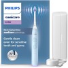 Philips Ηλεκτρική Οδοντόβουρτσα με Αισθητήρα Πίεσης και Θήκη Ταξιδίου HX7406/02 Γαλάζια