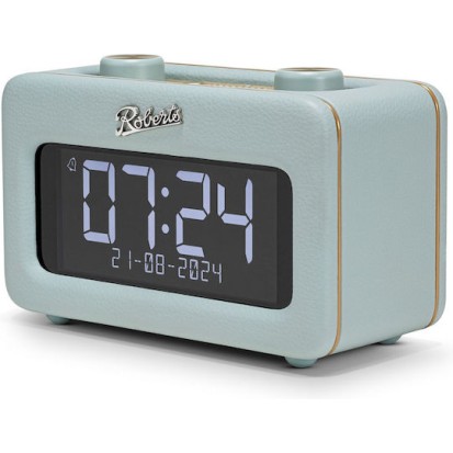 Roberts Revival Rest Φορητό Ραδιόφωνο Επαναφορτιζόμενο DAB+ με Bluetooth Duck Egg Blue