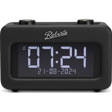 Roberts Revival Rest Φορητό Ραδιόφωνο Επαναφορτιζόμενο DAB+ με Bluetooth Μαύρο