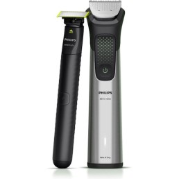 Philips All-in-One 9000 Series Σετ Κουρευτικής Μηχανής Ασημί MG9557/15