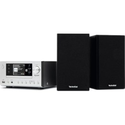 Technisat Ηχοσύστημα 2.0 0000/2937 20W με CD Player και Bluetooth