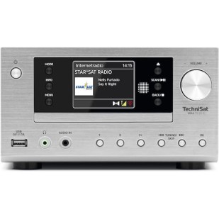 Technisat Ηχοσύστημα 2.0 0000/2937 20W με CD Player και Bluetooth