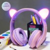 PowerLocus P2 Ασύρματα / Ενσύρματα Over Ear Ακουστικά με Ραδιόφωνο με 20 ώρες Λειτουργίας White-Purple
