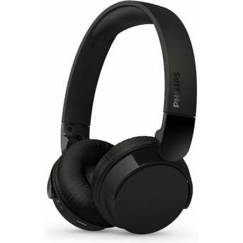 Philips TAH4209 Ασύρματα / Ενσύρματα On Ear Ακουστικά με 55 ώρες Λειτουργίας και Quick Charge Μαύρα