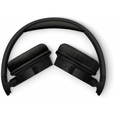 Philips TAH4209 Ασύρματα / Ενσύρματα On Ear Ακουστικά με 55 ώρες Λειτουργίας και Quick Charge Μαύρα