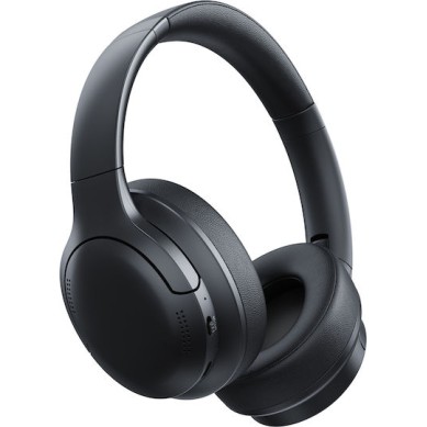 Baseus Bass BH1 Lite Ασύρματα / Ενσύρματα Over Ear Ακουστικά με 80 ώρες Λειτουργίας Μαύρα