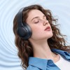 Baseus Bass BH1 Lite Ασύρματα / Ενσύρματα Over Ear Ακουστικά με 80 ώρες Λειτουργίας Μαύρα