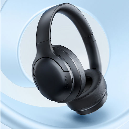Baseus Bass BH1 Lite Ασύρματα / Ενσύρματα Over Ear Ακουστικά με 80 ώρες Λειτουργίας Μαύρα