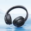 Baseus Bass BH1 Lite Ασύρματα / Ενσύρματα Over Ear Ακουστικά με 80 ώρες Λειτουργίας Μαύρα