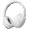 Baseus Bass BH1 Lite Ασύρματα / Ενσύρματα Over Ear Ακουστικά με 80 ώρες Λειτουργίας Λευκά