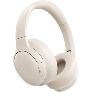 Baseus Bass BH1 Lite Ασύρματα / Ενσύρματα Over Ear Ακουστικά με 80 ώρες Λειτουργίας Λευκά