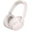 Baseus Bass BH1 NC Ασύρματα Bluetooth Over Ear Ακουστικά με 80 ώρες Λειτουργίας και Quick Charge Starlight Off-White