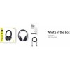 Baseus Bass BH1 NC Ασύρματα Bluetooth Over Ear Ακουστικά με 80 ώρες Λειτουργίας και Quick Charge Cosmic Black