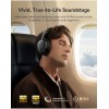 Baseus Bowie MH1 Ασύρματα Bluetooth Over Ear Ακουστικά με 80 ώρες Λειτουργίας και Quick Charge Μαύρα