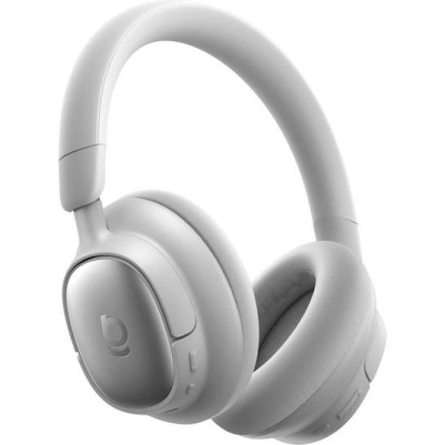 Baseus Bowie MH1 Ασύρματα Bluetooth Over Ear Ακουστικά και Quick Charge Frosted Grey