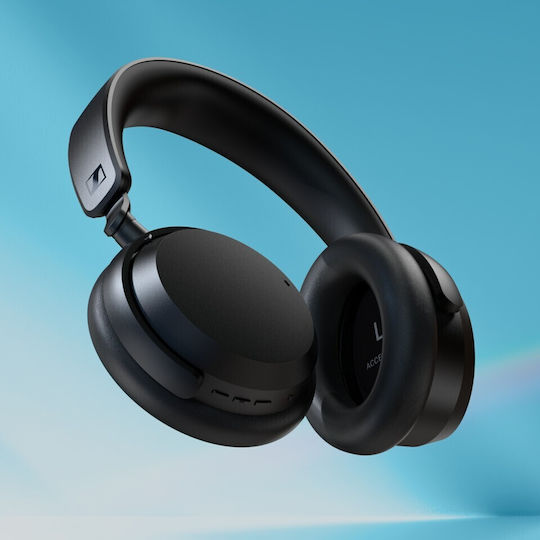 Sennheiser Accentum Ασύρματα / Ενσύρματα Over Ear Ακουστικά με 50 ώρες Λειτουργίας και Quick Charge Μαύρα
