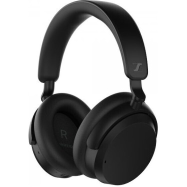 Sennheiser Accentum Ασύρματα / Ενσύρματα Over Ear Ακουστικά με 50 ώρες Λειτουργίας και Quick Charge Μαύρα