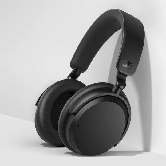 Sennheiser Accentum Ασύρματα / Ενσύρματα Over Ear Ακουστικά με 50 ώρες Λειτουργίας και Quick Charge Μαύρα