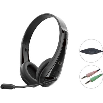 Conceptronic On Ear Multimedia Ακουστικά με μικρόφωνο και σύνδεση 3.5mm Jack POLONA06B3T
