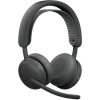 Logitech Zone 2 ES Ασύρματα On Ear Multimedia Ακουστικά με μικρόφωνο και σύνδεση Bluetooth / USB-C σε Γκρι χρώμα