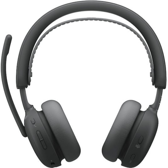 Logitech Zone 2 ES Ασύρματα On Ear Multimedia Ακουστικά με μικρόφωνο και σύνδεση Bluetooth / USB-C σε Γκρι χρώμα