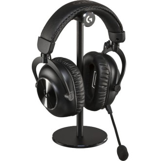 Logitech Pro X 2 Lightspeed & Premium Headset Stand Ασύρματο Over Ear Gaming Headset με σύνδεση 3.5mm / Bluetooth