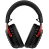 HyperX Cloud III S Ασύρματο Over Ear Gaming Headset με σύνδεση Bluetooth / USB Black/Red for Nintendo Switch / PC / PS5 / PS4